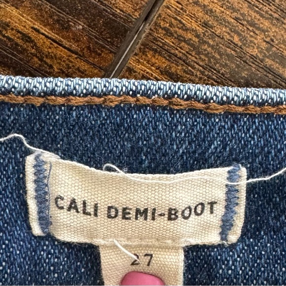 Madewell Cali Demi-Boot Blue Jeans size 27 - Picture 4 of 13